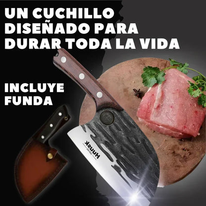 CUCHILLO JAPONES SPARTA: 100% FORJADO A MANO