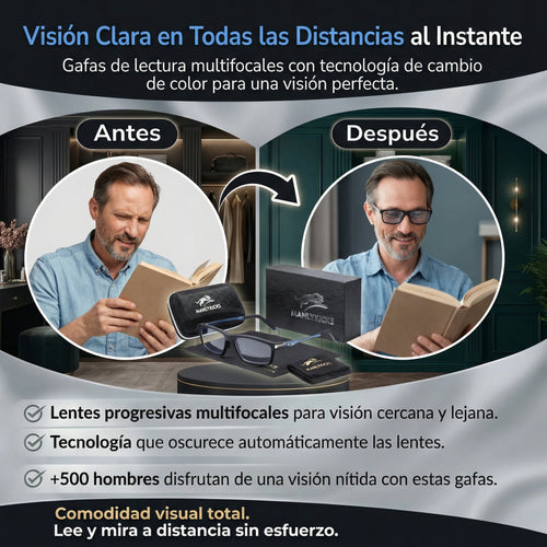 LENTES MULTIFOCALES FOTOCROMATICOS